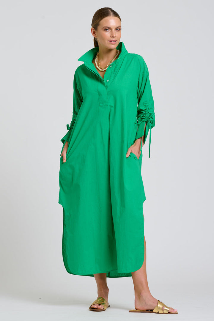 Millie Dress / Bright Green