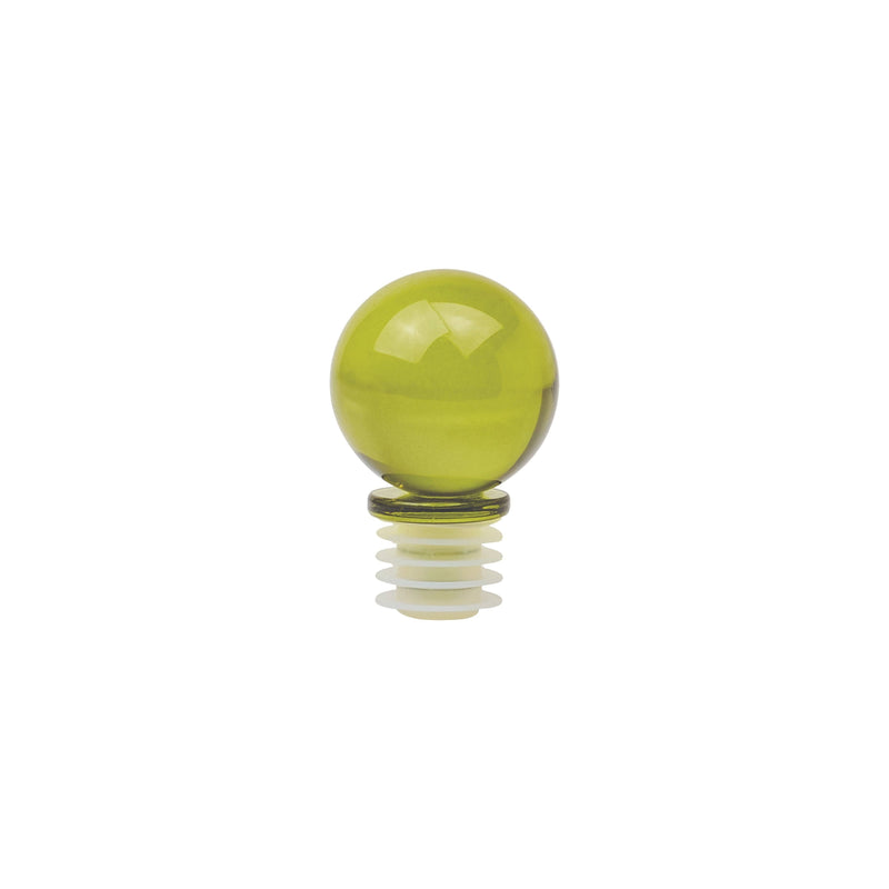 The Moony Glass Bottle Stopper / Olive