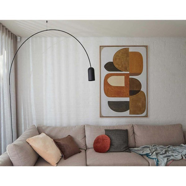 Sienna Arch - Oak Framed Giclee Print