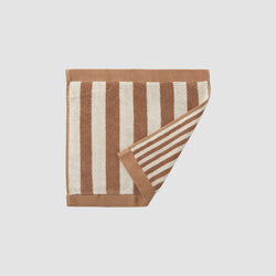 Raye Face Towel / Terracotta