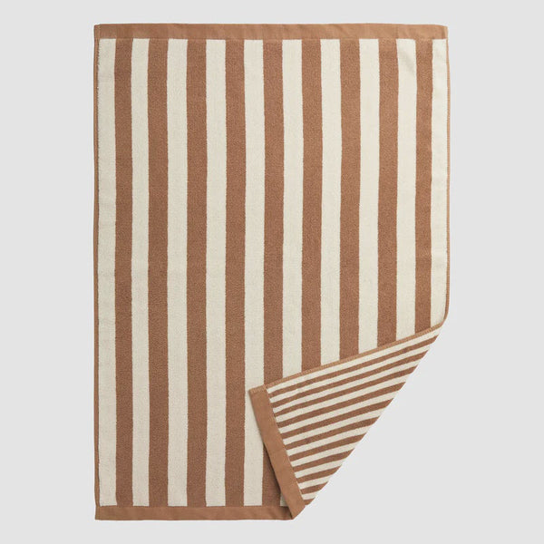 Raye Bath Mat Large / Terracotta