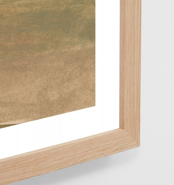 Tranquil Field Green / 88 x103cm