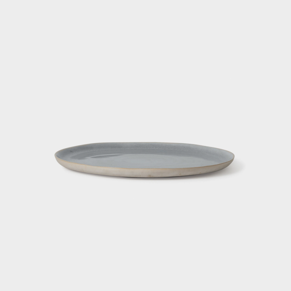 Finch Dinner Plate / Grey Natural