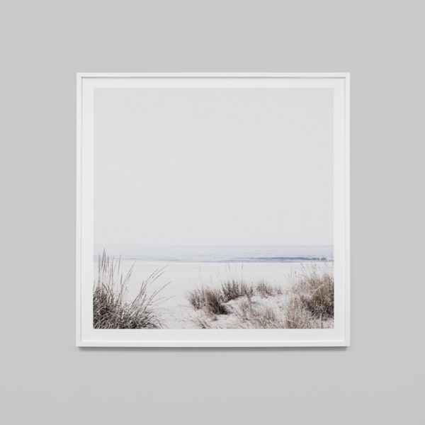 Beach Grass View Print / 113 x 113cm
