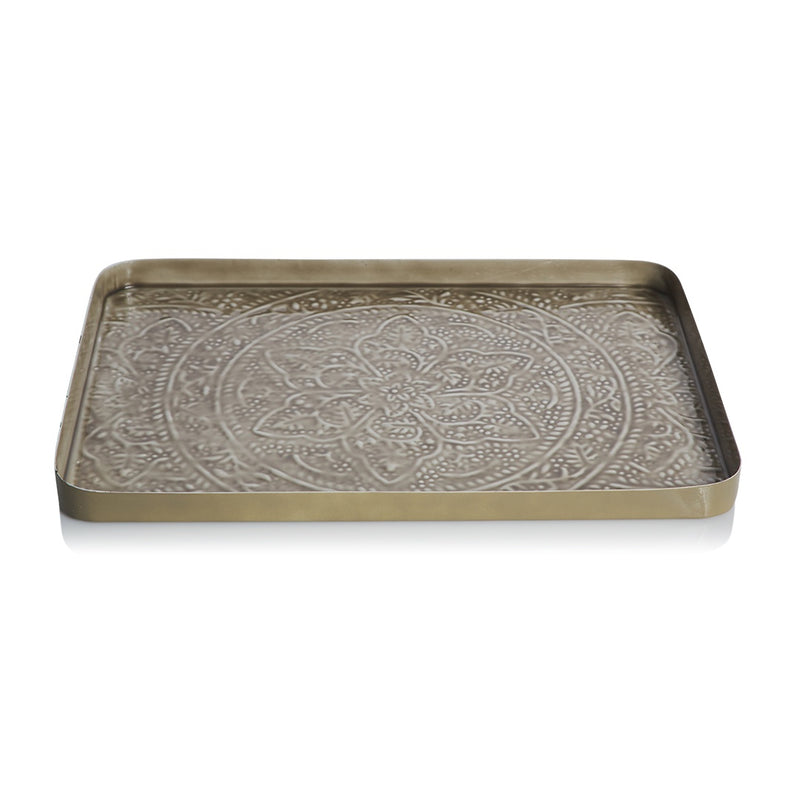 Bazaar Serving Tray Small / Ash