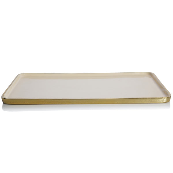 Bazaar Rectangle Platter Large / Cream