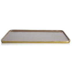 Bazaar Rectangle Platter Large / Truffle