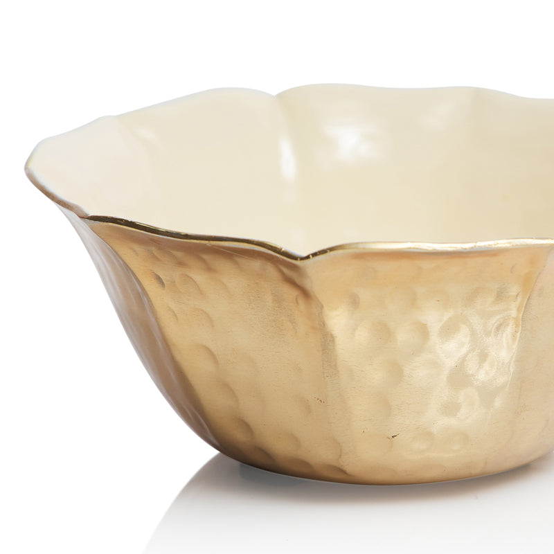 Bazaar Lotus Bowl Large / Cream