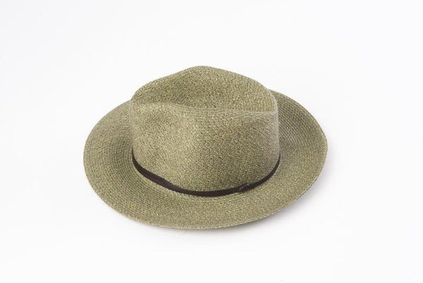 Borsalino Hat w Leather Strap / Army