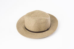 Borsalino Hat w Leather Strap / Coffee