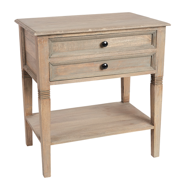 Maine 2 Drawer Bedside