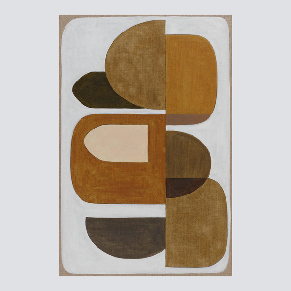 Sienna Arch - Oak Framed Giclee Print