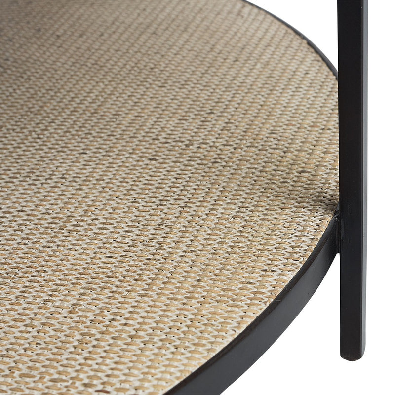 Manhattan Round Coffee Table / Black
