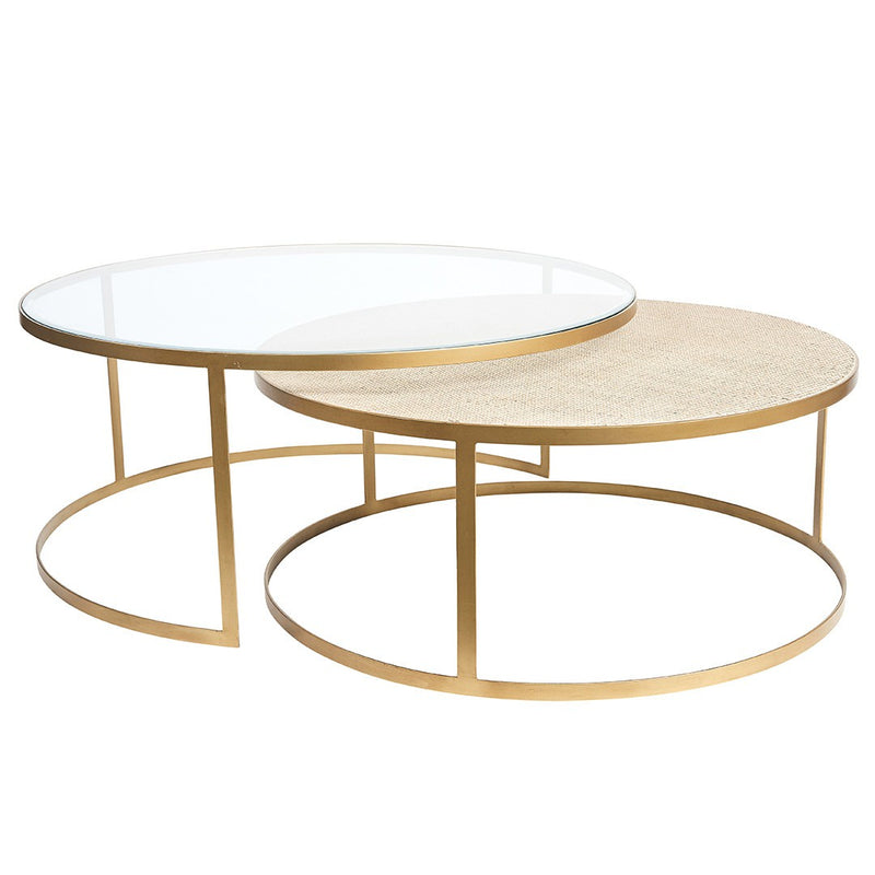 Manhattan Round Nesting Coffee Table