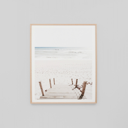 Beach Steps Print 87 x 122