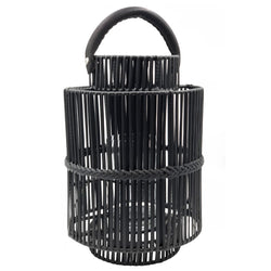 Pavillion Rhodes Outdoor Lantern Med Black