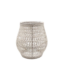 Pavillion Valenti Lantern White Wash - Small