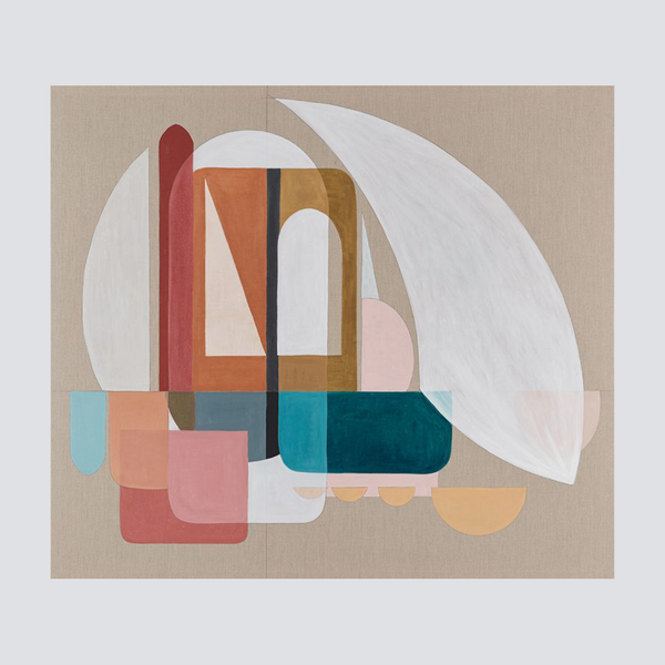 The Arch - Oak Framed Giclee Print