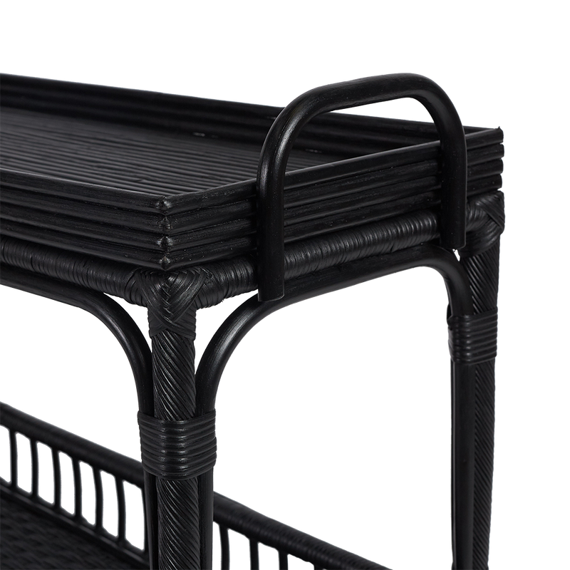 Palm Springs Bar Cart Black