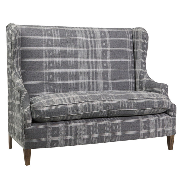 Providence High Back Sofa / Charcoal