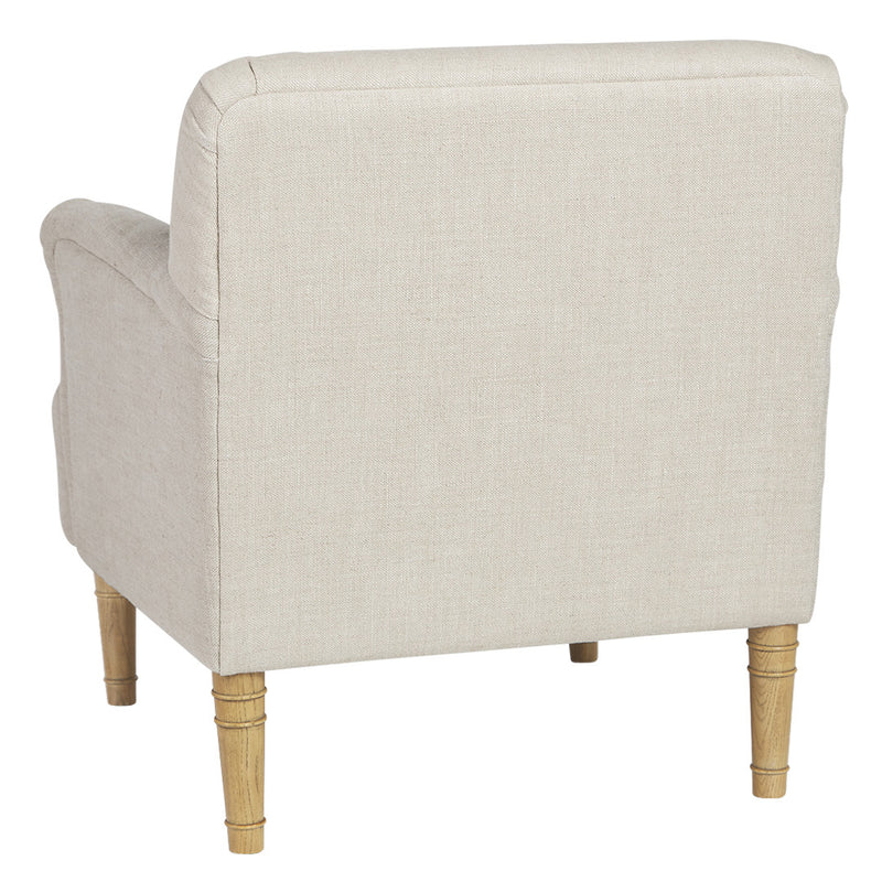 Regency Club Chair / Natural