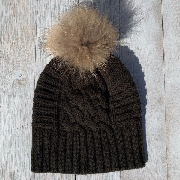 Up For Anything Beanie Jet Black