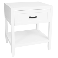 Guild Bedside / Black Hardware