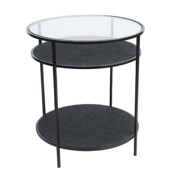 Flint Side Table Black