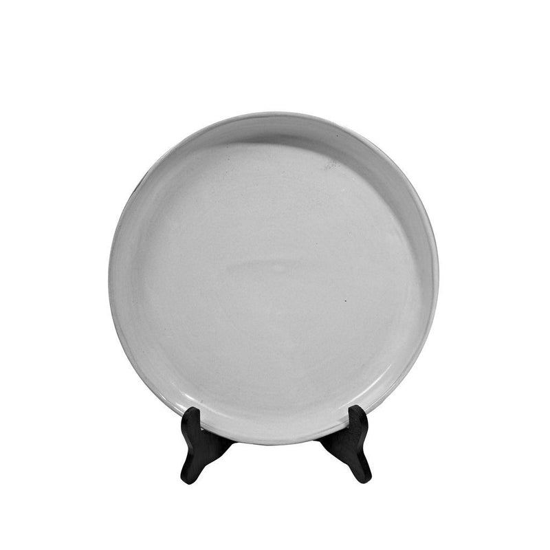 Rustic Round Plate Large