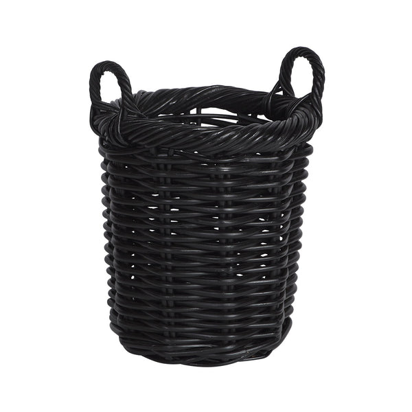 Corbeille Round Basket Small / Black