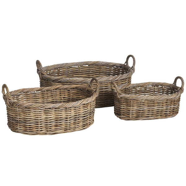 Corbeille Oval Basket Natural Large