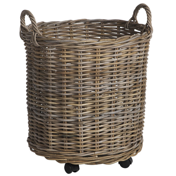 Corbeille Round Wheely Basket Large