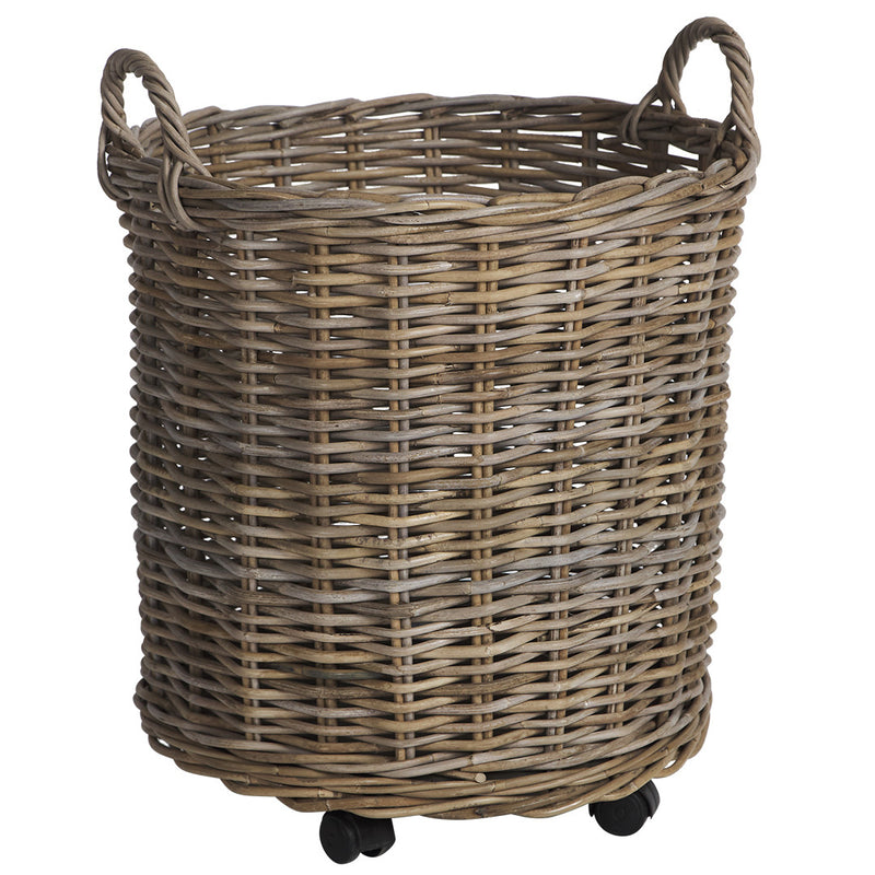 Corbeille Round Wheely Basket Large