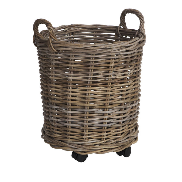 Corbeille Round Wheely Basket Small