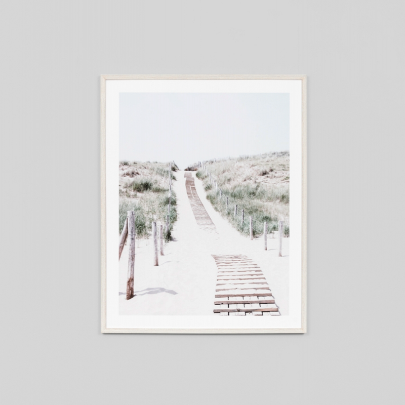 Beach Path Print / 73 x 85cm