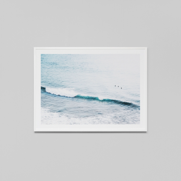 Three Surfers Print  / 122 x 87cm