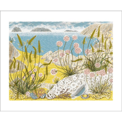 Angie Lewin / Summer Shore Card