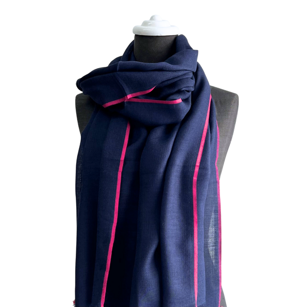 Ombre Stole / Navy
