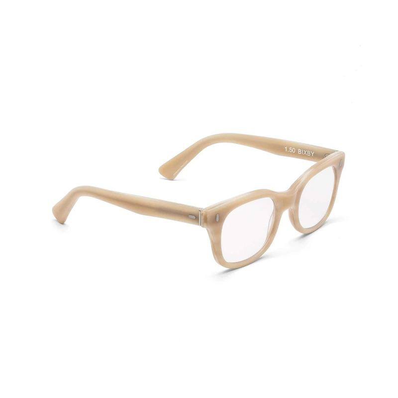 BIXBY Reading Glasses  / Matte Bone