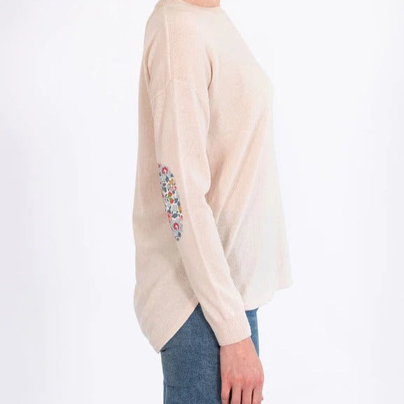 Swing Jumper w  Betsy  Patches / Light Beige