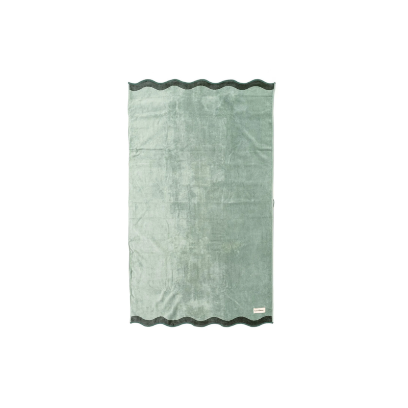 The Beach Towel / Riviera Green