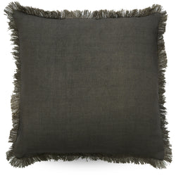 Capella Fringe Cushion / Stone