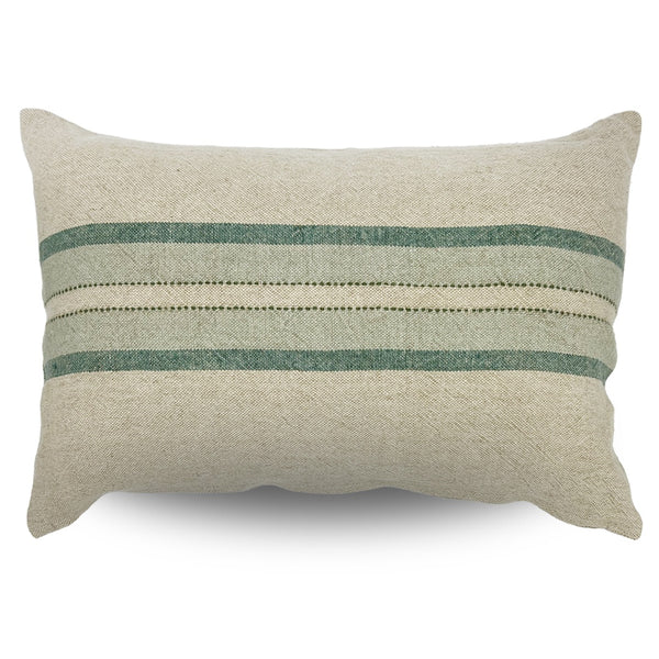 Retreat Path Cushion / Teal Blue