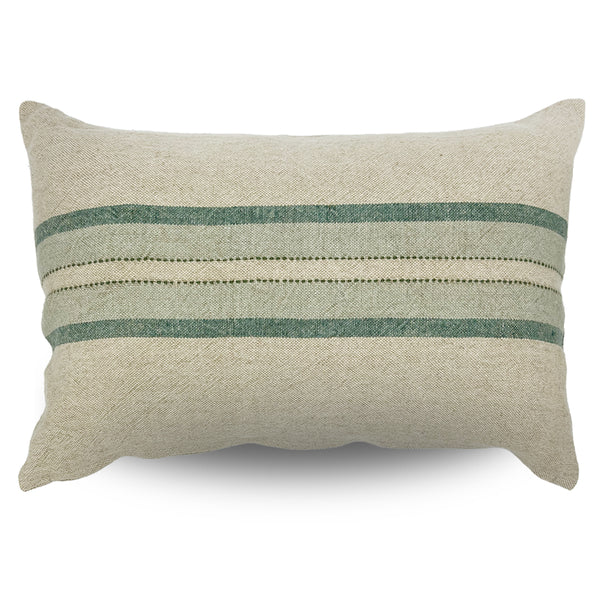 Retreat Path Cushion / Teal Blue