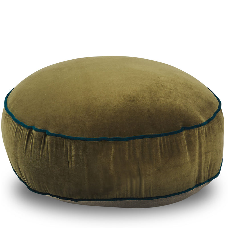 Floor Cushion Round / Olive Home Goods Hardware