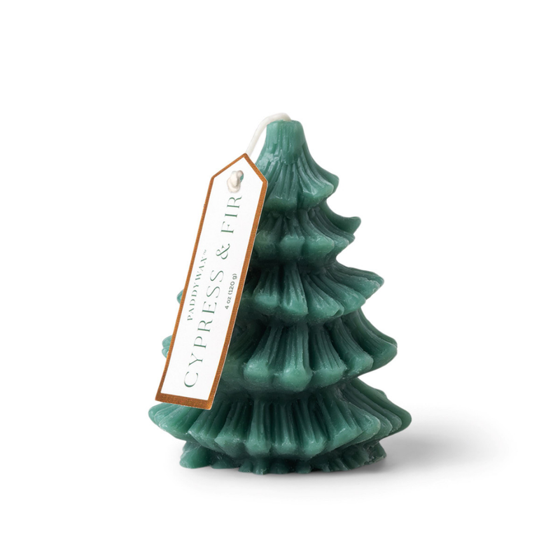 Cypress & Fir Short Tree Candle 120g