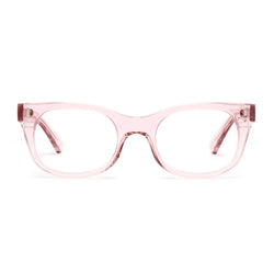 BIXBY Reading Glasses  / Polished Clear Pink