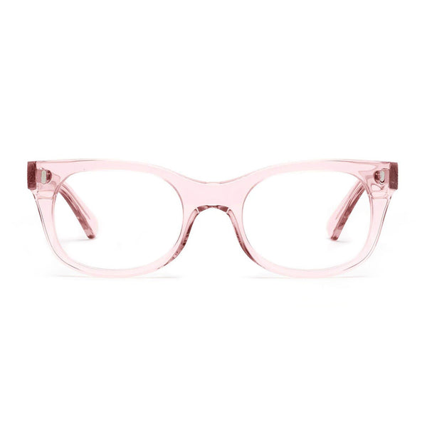 BIXBY Reading Glasses  / Polished Clear Pink