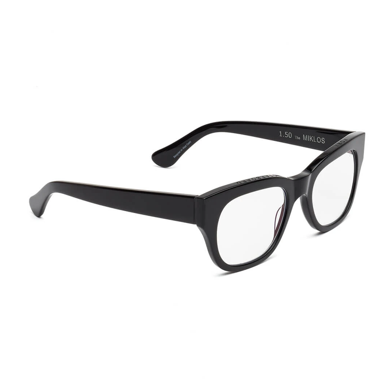 MIKLOS Reading Glasses / Matte Black