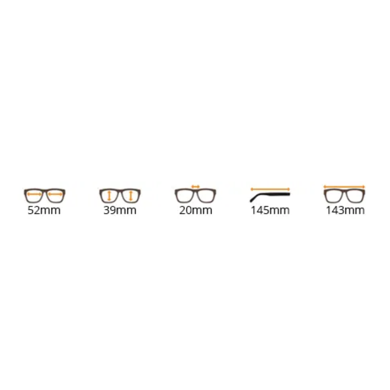 MIKLOS Reading Glasses / Matte Black